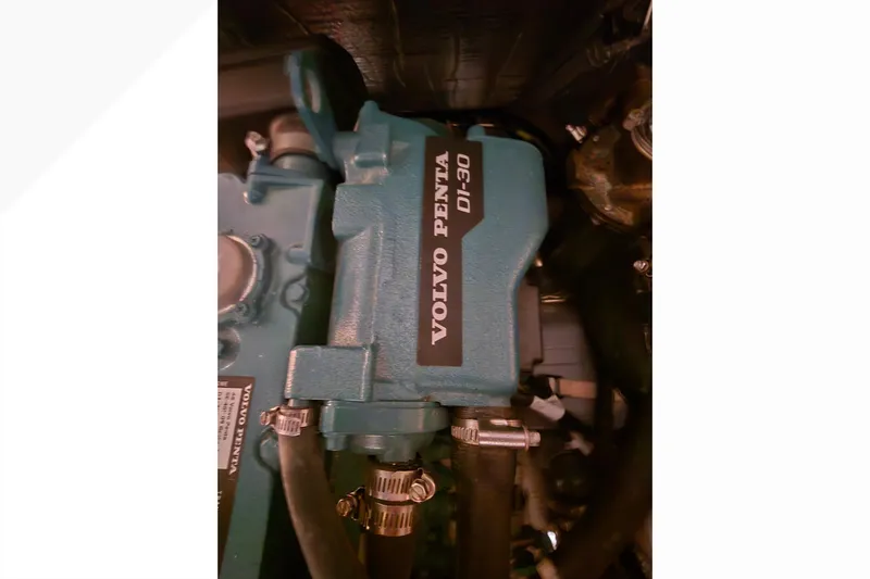 Irie Yacht Photos Pics Volvo Penta D1-30 engine in 2018 Tartan 345 sailboat.