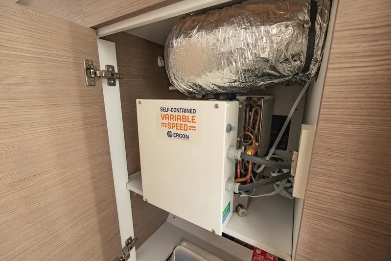  Yacht Photos Pics Self-contained variable speed unit in 2023 Fountaine Pajot Astrea 42 Maestro yacht.