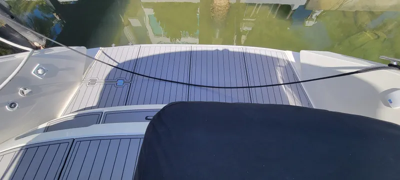  Yacht Photos Pics Azimut Atlantis 44 yacht deck, 2013 model, featuring sleek design and modern finishes.