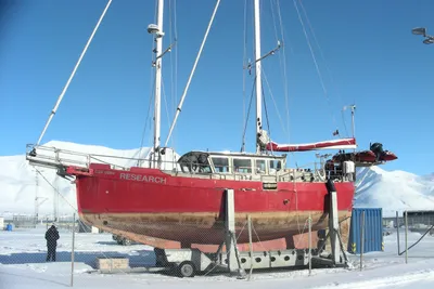 Motorsailer Research vessel