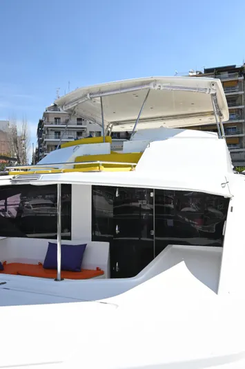  Yacht Photos Pics 2017 Leopard 51 Powercat yacht with spacious deck and modern design.