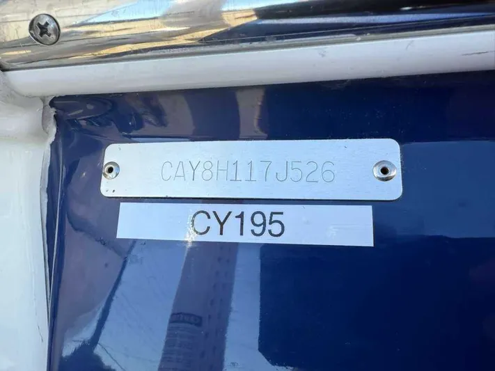 Black Label Marine Yacht Photos Pics Caymas 28 HB 2026 serial number and identification.