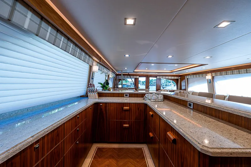 Maverick Yacht Photos Pics Viking 92 MAVERICK - Galley Counters