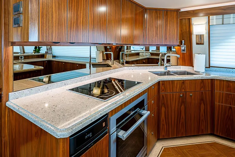 Maverick Yacht Photos Pics Viking 92 MAVERICK - Galley Counters