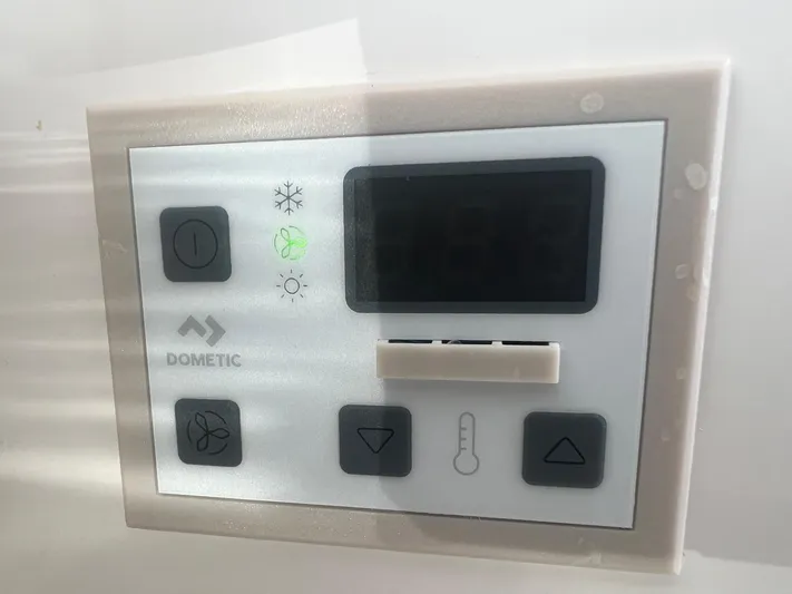  Yacht Photos Pics Dometic control panel on a 2019 Intrepid 407 Cuddy boat.