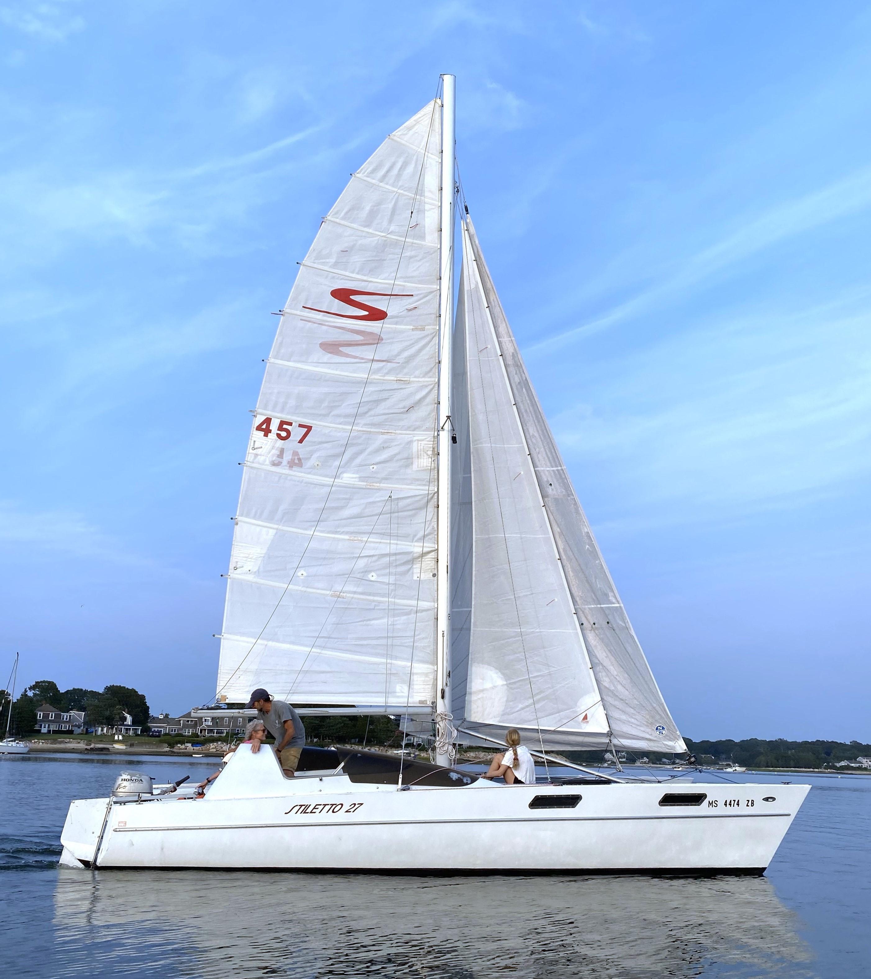 stiletto 27 catamaran sailboat for sale