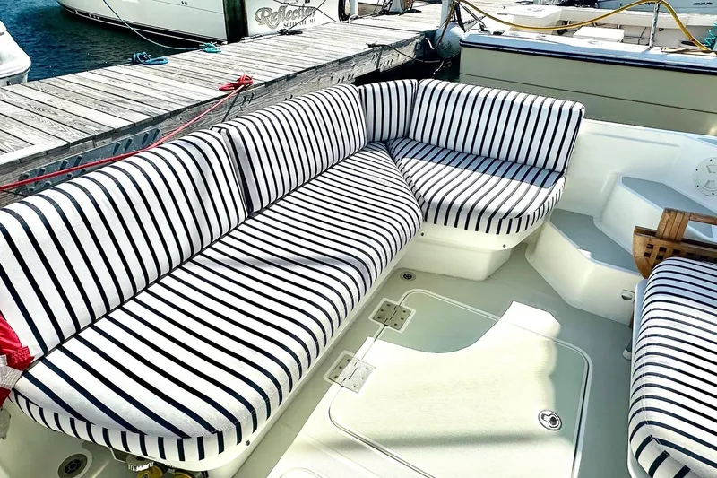 Steel'n Time Yacht Photos Pics Cockpit