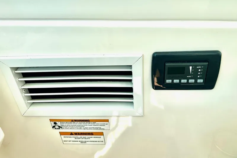 Steel'n Time Yacht Photos Pics Starboard Side Helm Deck AC COntrol