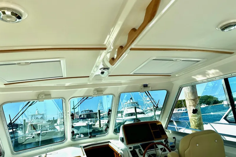 Steel'n Time Yacht Photos Pics Helm Deck Trim Option