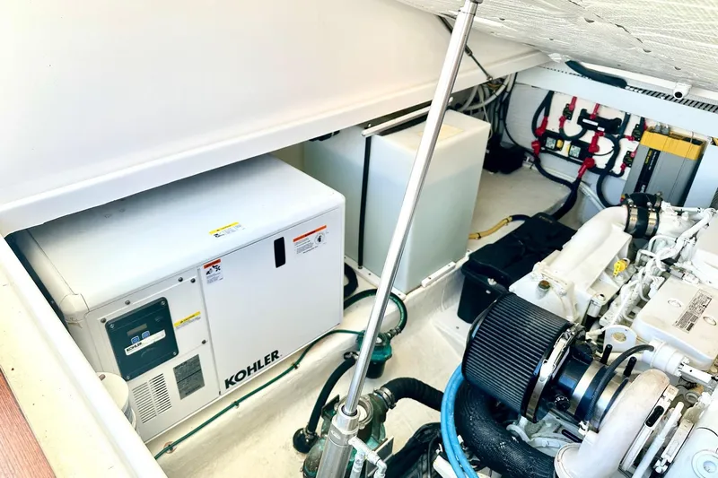 Steel'n Time Yacht Photos Pics Engine Room