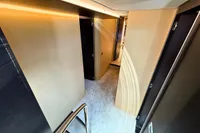 Interior hallway of 2006 Azimut 86S yacht with modern design and sleek finishes.