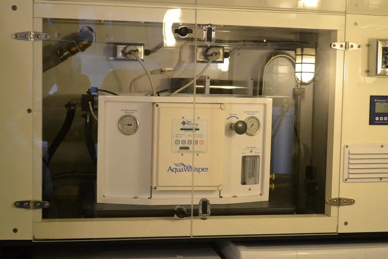 Allseas Yacht Photos Pics Aqua Whisper water filtration system on Allseas Expedition 92 yacht, 2016 model.