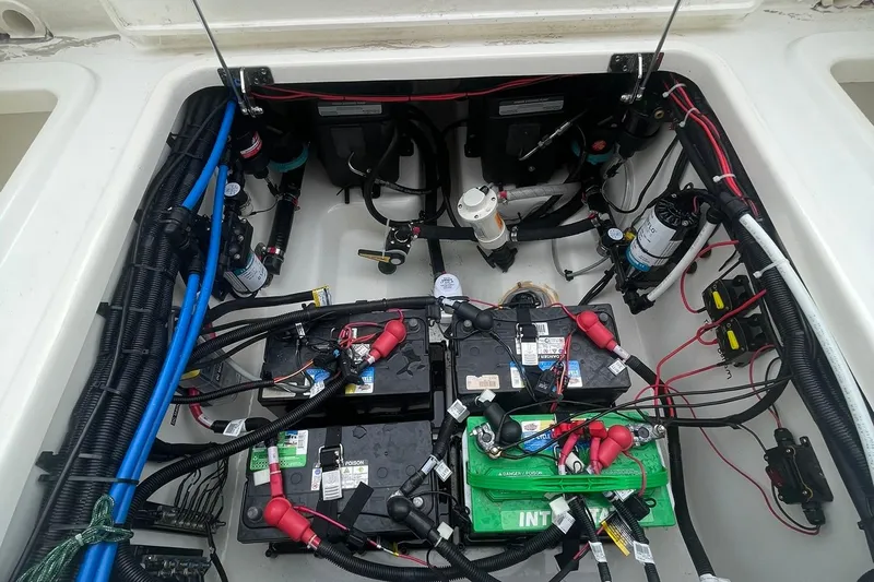 Why Wouldn't You Yacht Photos Pics AFT BILGE AREA & EQUIPMENT