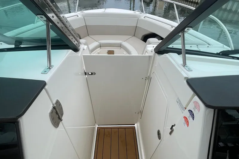 Why Wouldn't You Yacht Photos Pics WIND DOOR BETWEEN BOW AND AFT COCKPIT AREAS