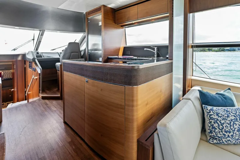 Escape Yacht Photos Pics 2015 Princess F60 - Galley