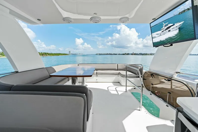 Escape Yacht Photos Pics 2015 Princess F60 - Flybridge