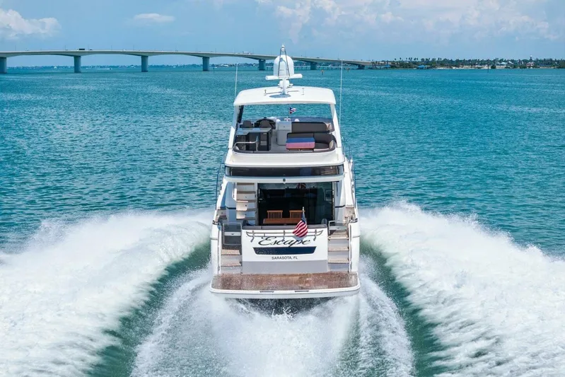 Escape Yacht Photos Pics 2015 Princess F60 - Profile