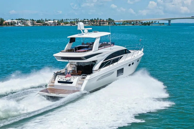 Escape Yacht Photos Pics 2015 Princess F60 - Profile