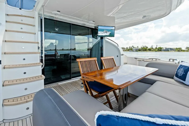 Escape Yacht Photos Pics 2015 Princess F60 - Cockpit