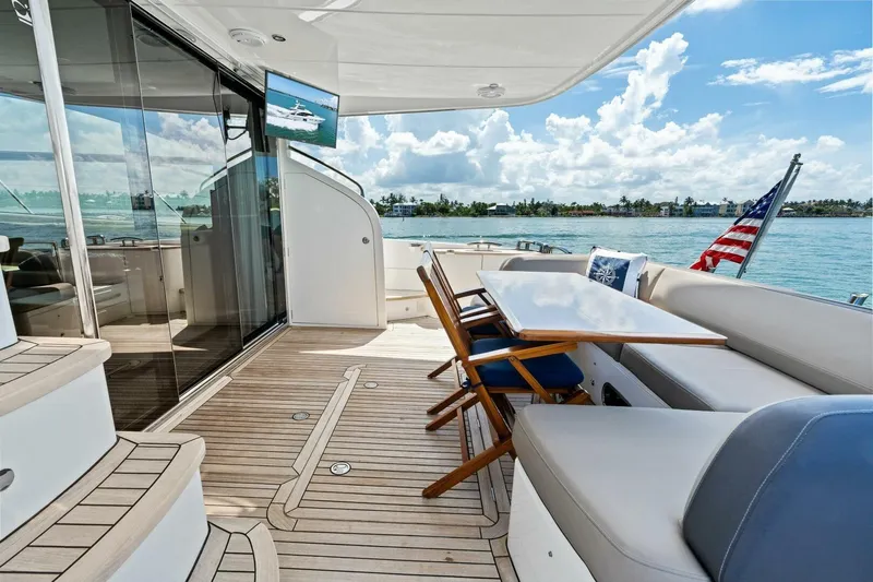 Escape Yacht Photos Pics 2015 Princess F60 - Cockpit