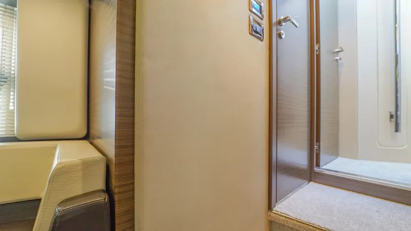 Brigadone Yacht Photos Pics Interior of 2016 Azimut 55S yacht, featuring modern design and luxurious finishes.