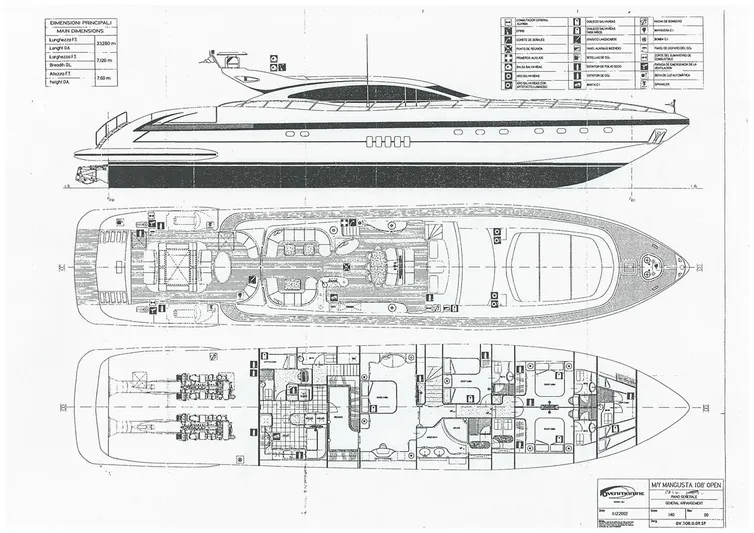 Splendida Yacht Photos Pics MANGUSTA 108