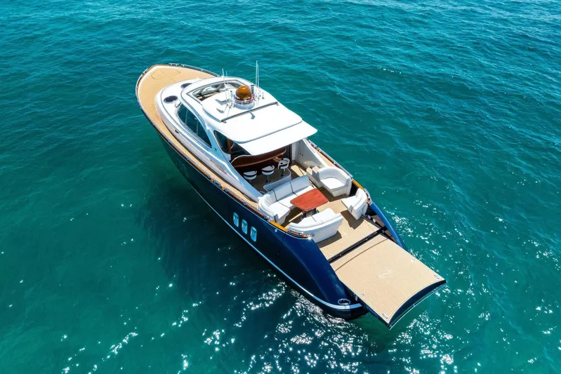 Dutch Yacht Photos Pics 2019 Zeelander Z55 luxury yacht cruising on clear blue ocean waters.