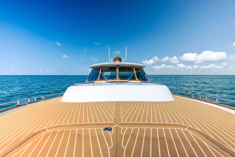 Dutch Yacht Photos Pics 2019 Zeelander Z55 yacht on open sea under clear blue sky.