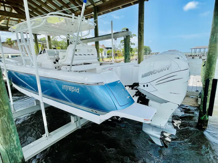  Yacht Photos Pics 2023 Intrepid 327-I Valor- Lift Kept