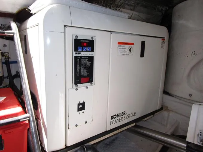 50/50 Yacht Photos Pics Kohler 8kW Generator