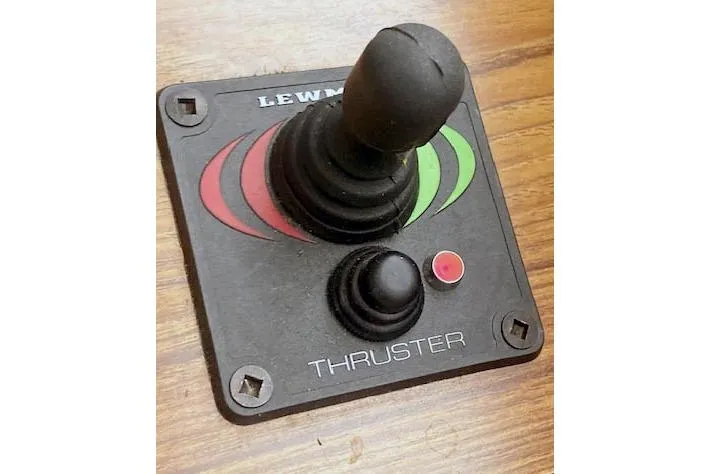  Yacht Photos Pics Joystick control for Lewmar thruster on 2018 Ranger Tugs R-27 boat.