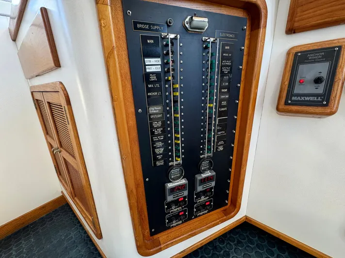 Stella Yacht Photos Pics Pilothouse Electrical Panel