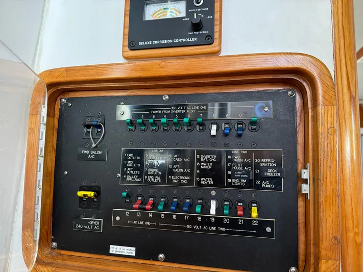 Stella Yacht Photos Pics Companionway Panel