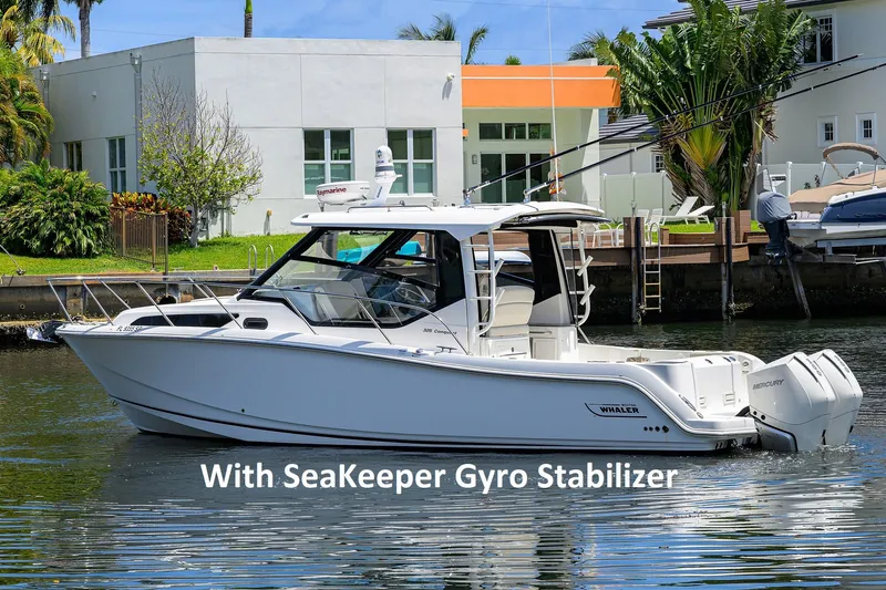 325 Boston Whaler W/ Seakeeper Stabilizer Yacht Photos Pics 