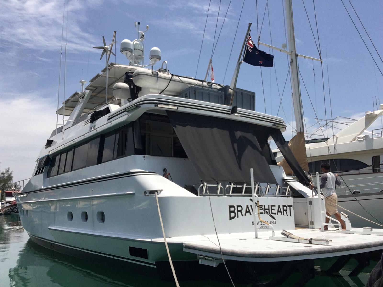 braveheart yacht for sale