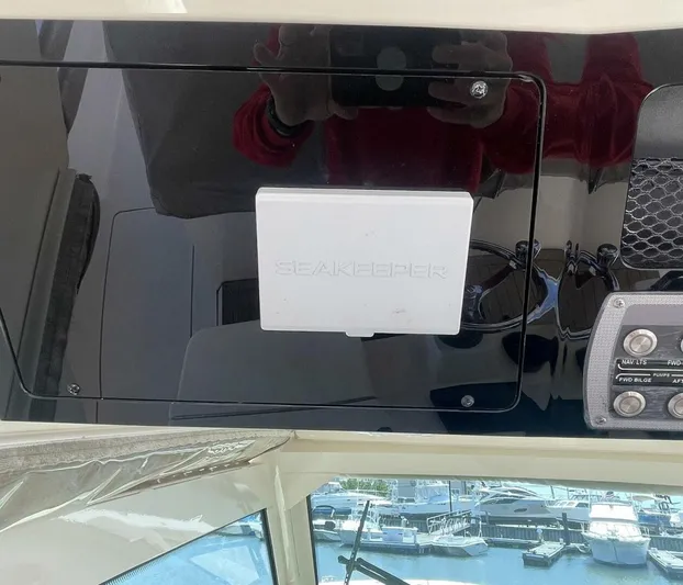 Shady Lady 2 Yacht Photos Pics Scout 380LXF 2019 with Seakeeper system in cockpit.