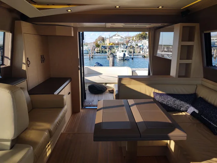 Blue Yacht Photos Pics Blue Interior