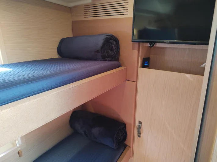 Blue Yacht Photos Pics Blue guest bunk room 2