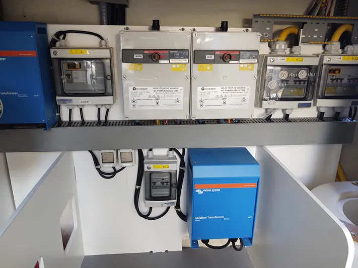 Blue Yacht Photos Pics Blue battery chargers