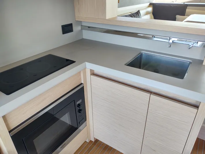 Blue Yacht Photos Pics Blue Galley