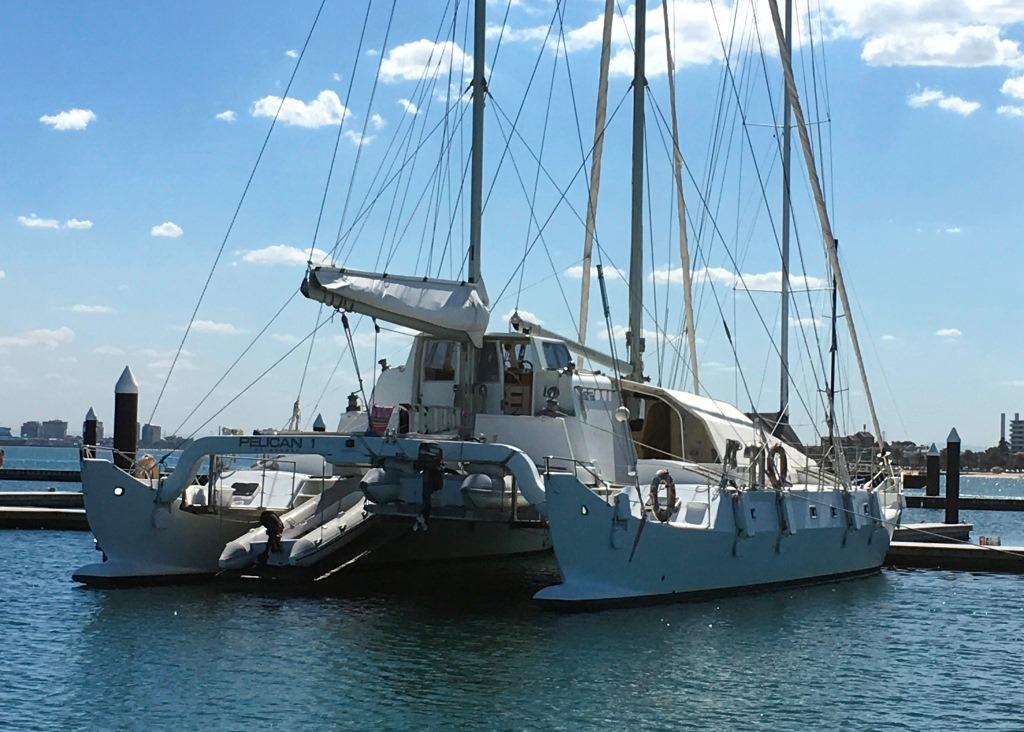 catamaran in survey for sale