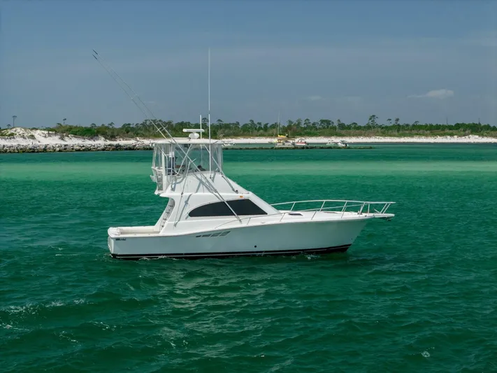 Trigger Happy Yacht Photos Pics 2002 Luhrs 40 Convertible- Trigger Happy- STBD Profile