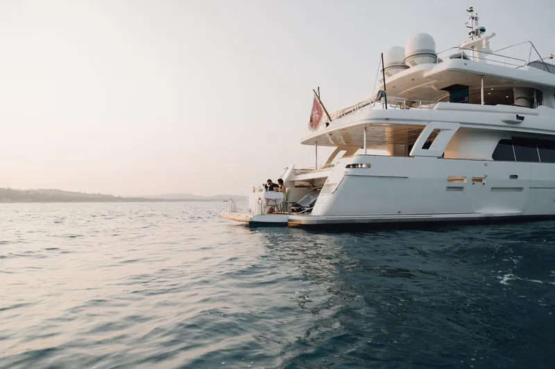 Centurion Yacht Photos Pics Ferretti Custom Line Navetta 33  CENTURION  For Sale