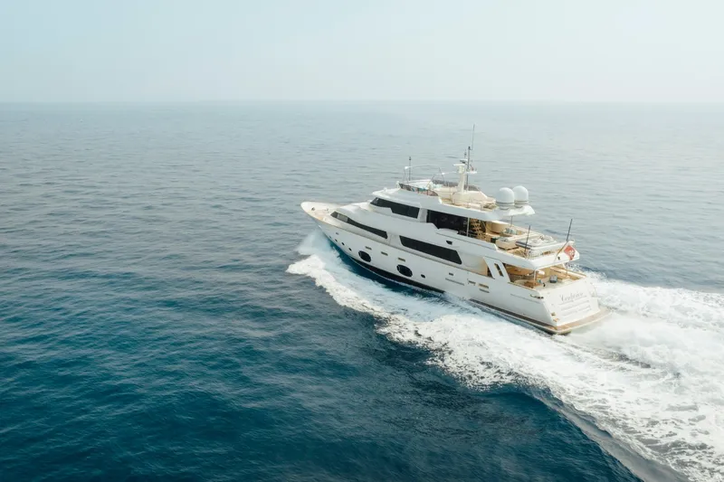 Centurion Yacht Photos Pics Ferretti Custom Line Navetta 33  CENTURION  For Sale