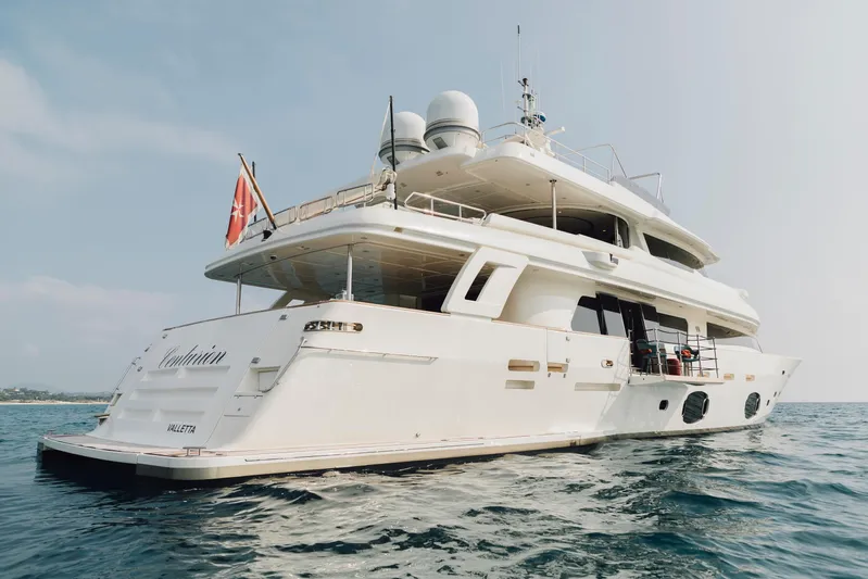 Centurion Yacht Photos Pics Ferretti Custom Line Navetta 33  CENTURION  For Sale