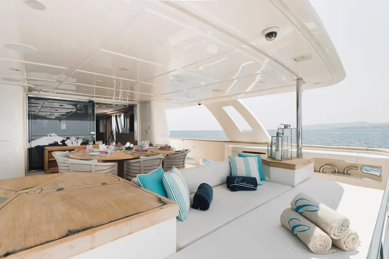 Centurion Yacht Photos Pics Ferretti Custom Line Navetta 33  CENTURION  For Sale