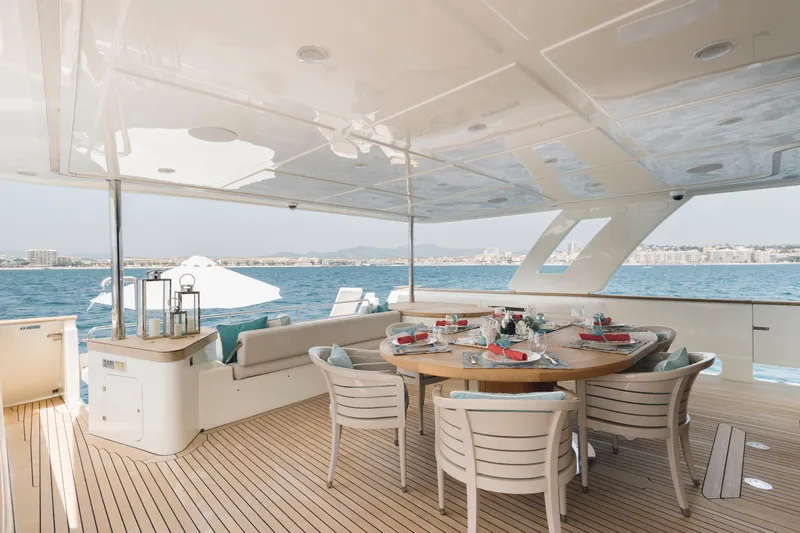 Centurion Yacht Photos Pics Ferretti Custom Line Navetta 33  CENTURION  For Sale