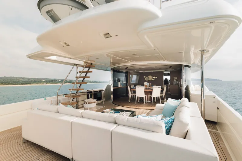 Centurion Yacht Photos Pics Ferretti Custom Line Navetta 33  CENTURION  For Sale