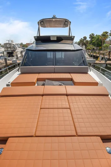My Way Yacht Photos Pics 2023 Astondoa AS5 yacht with spacious sunbathing deck and modern design.