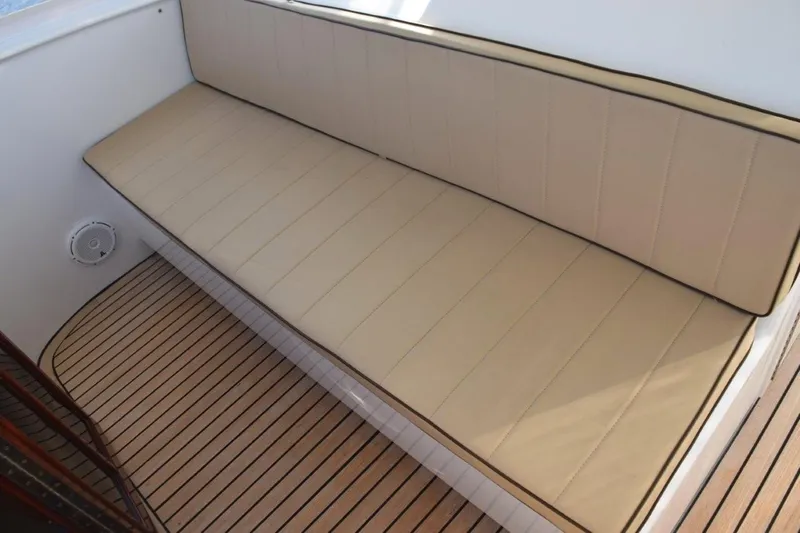 Osprey Yacht Photos Pics Companion bench seating forward of helm